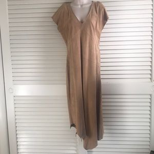 Carmel suede dress